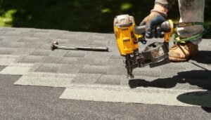 hire a roofer near you inspecting a roof