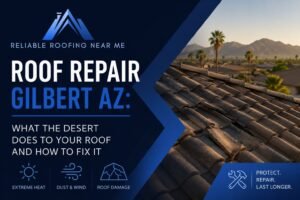 Roof Repair Gilbert AZ What the Desert Does to Your Roof and How to Fix It