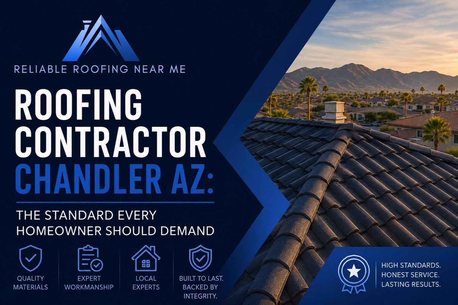 Roofing Contractor Chandler AZ The Standard Every Homeowner Should Demand