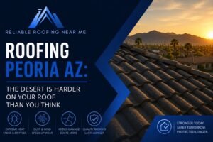 Roofing Peoria AZ The Desert Is Harder on Your Roof Than You Think