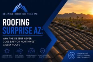 Roofing Surprise AZ Why the Desert Never Goes Easy on Northwest Valley Roofs