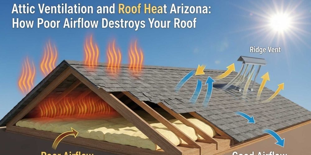 Attic Ventilation and Roof Heat Arizona How Poor Airflow Destroys Your Roof From the Inside Out