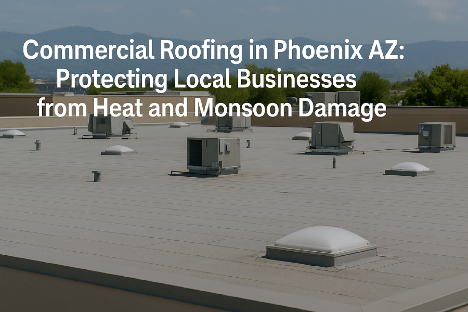 Discover how Reliable Roofing Near Me protects businesses with commercial roofing in Phoenix AZ. Real stories, cost data, and expert insights on staying leak-free through heat and monsoon season.
