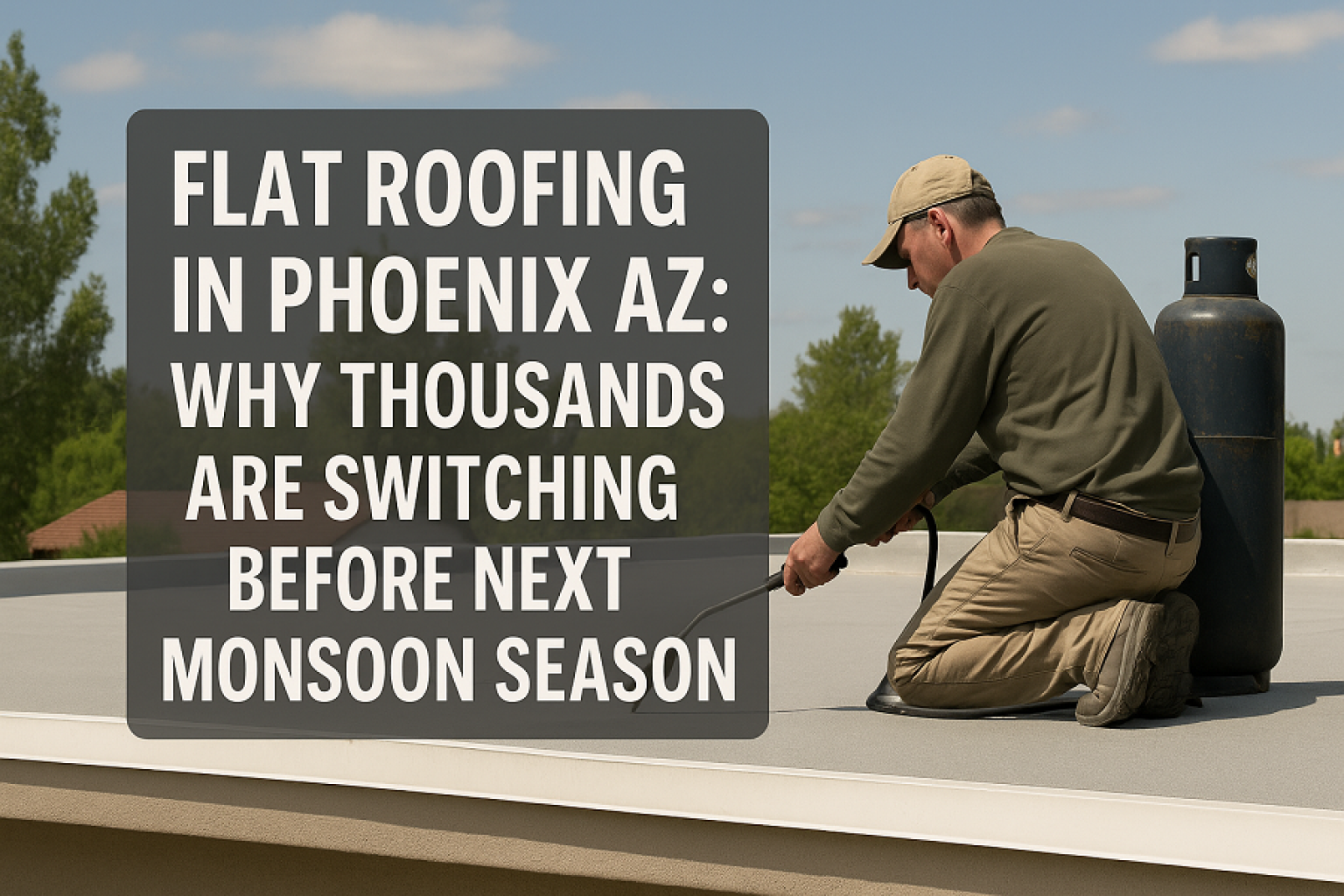 Discover why thousands of homeowners are switching to flat roofing in Phoenix AZ before monsoon season. Real stories, cost data, and expert insights from Reliable Roofing Near Me.