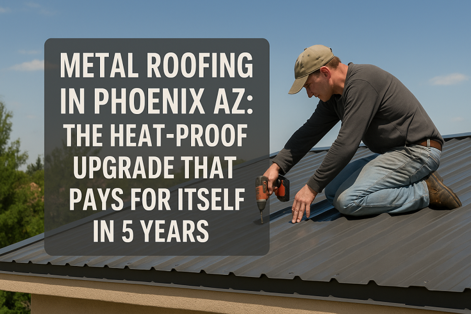 Discover why homeowners are upgrading to metal roofing in Phoenix AZ. Real stories, savings data, and expert advice from Reliable Roofing Near Me show how this roof pays for itself in just 5 years.
