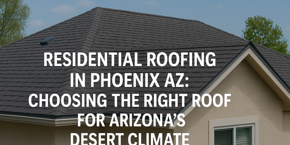 Learn how to choose the best roof for Phoenix’s desert climate. Reliable Roofing Near Me explains tile, shingle, and metal roofing options — with real stories and expert tips.