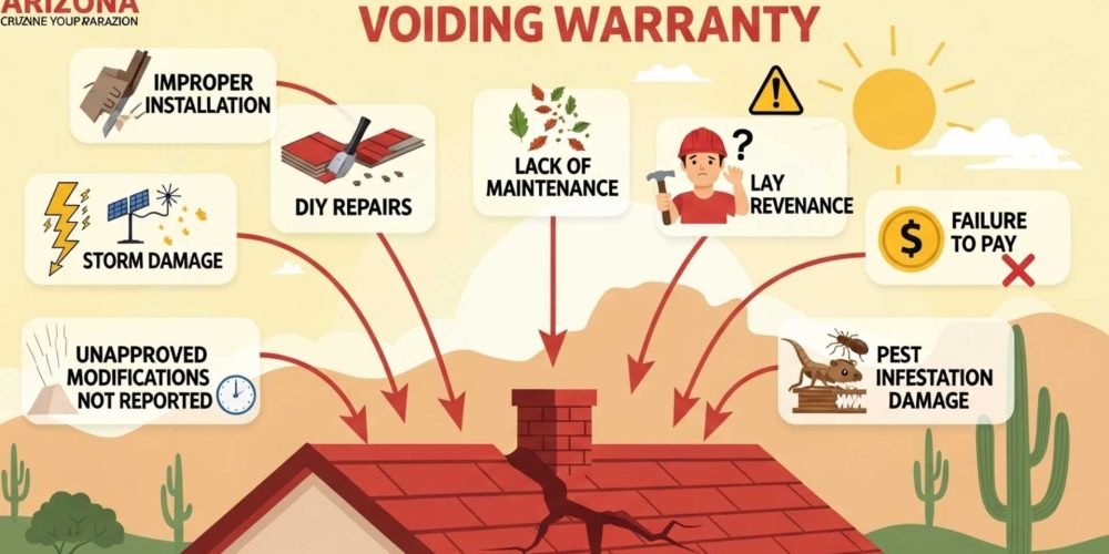 What Voids Roof Warranty in Arizona 10 Things Homeowners Get Wrong