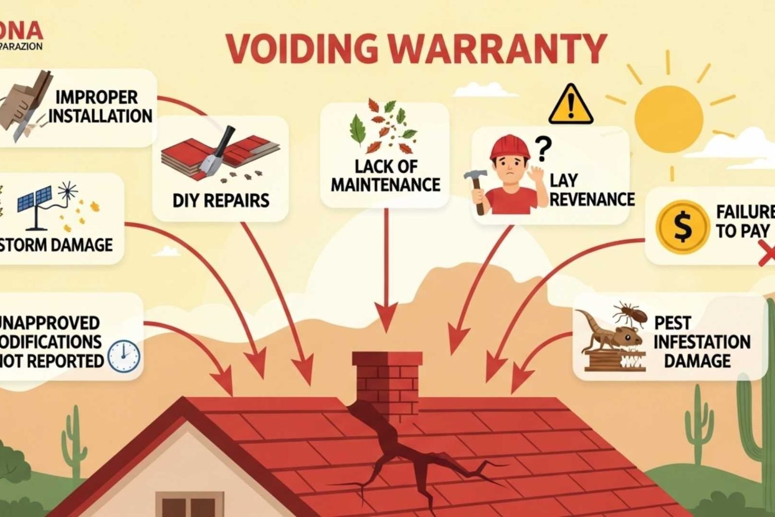 What Voids Roof Warranty in Arizona 10 Things Homeowners Get Wrong